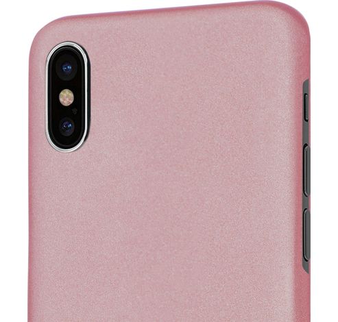 metallic cover iPhone x pink  Azuri