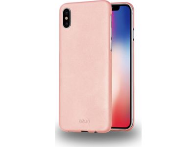 Metallic cover iPhone X/Xs pink