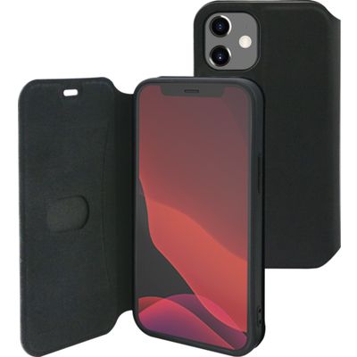 Silicone wallet iPhone 12 mini Black 