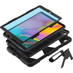 Azuri Rugged cover black Samsung t510 Galaxy tab A 2019 