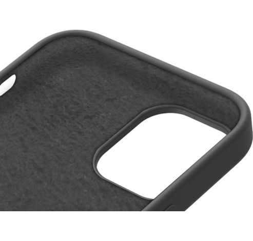 Liquid silicone cover iPhone 12 mini black  Azuri