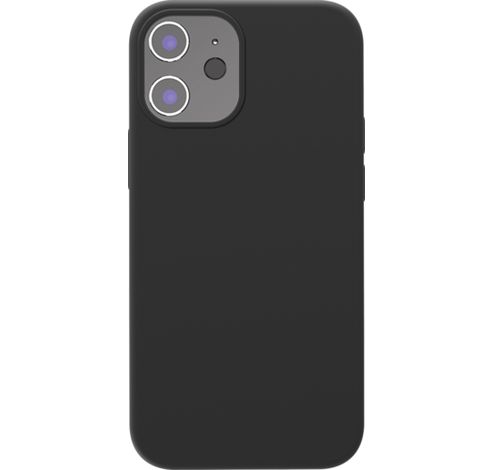 Liquid silicone cover iPhone 12 mini black  Azuri