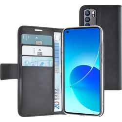 Azuri Walletcase Oppo reno 6 black 