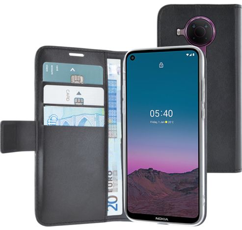 Wallet case Nokia 5.4 black  Azuri