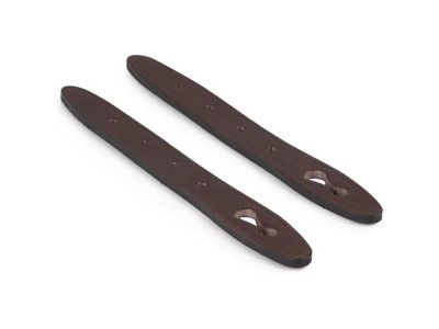 Mini Eventer Front Straps Chocolate