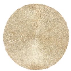 CAPELINNI Placemat diameter 38 cm Gold 