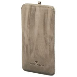 Tom Tailor Etui Crumpled Colors XL Taupe 