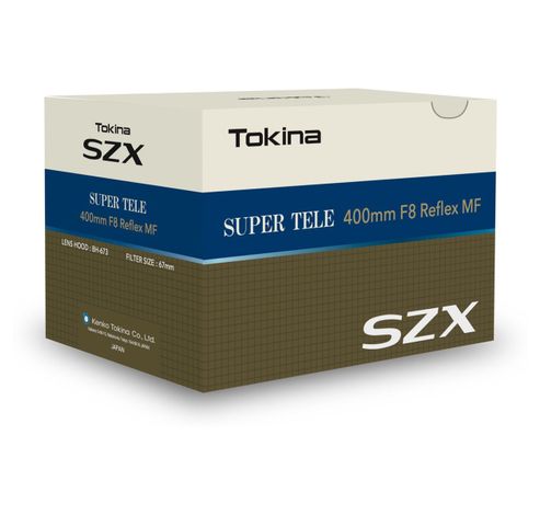 SZX Super Tele 400mm f/8 Reflex MF (no mount)  Tokina