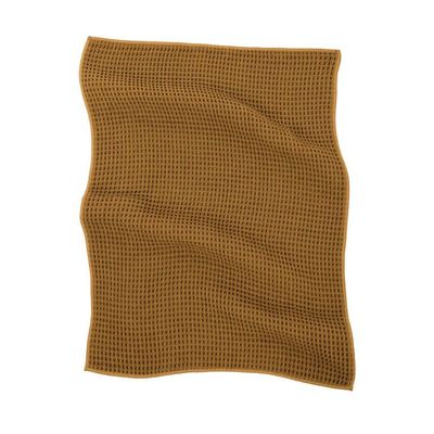 Lot de 2 torchons ESSENTIAL microfibre 40x60cm / camel  Tiseco