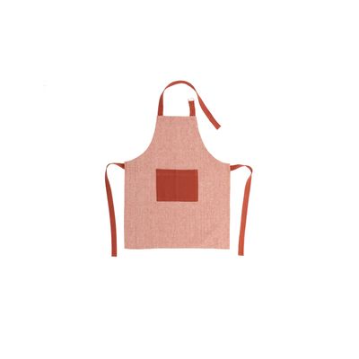 CHAMBRAY Kinderschort 52x63cm, rust  Tiseco