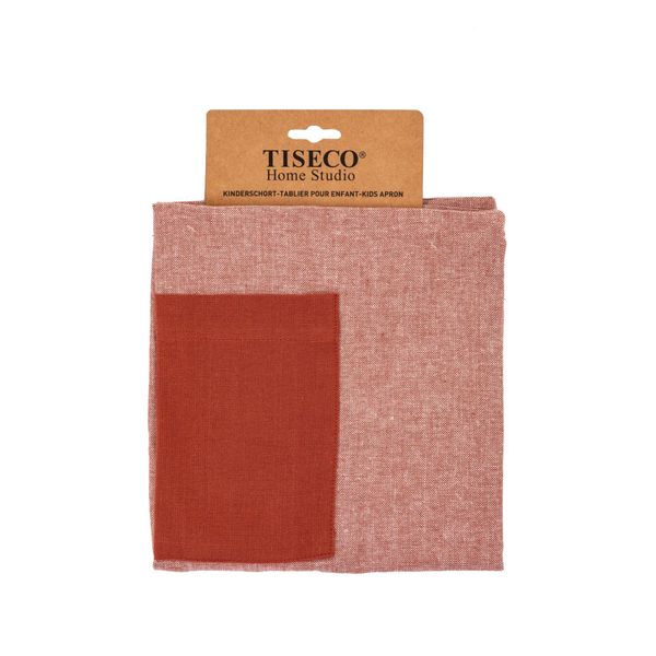 Tiseco CHAMBRAY Kinderschort 52x63cm, rust