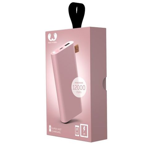  Powerbank 12000 mAh Dusty Pink  Fresh 'n Rebel