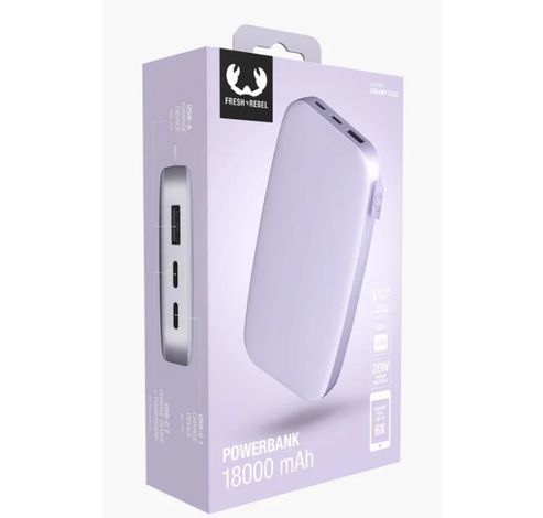 Powerbank 18000 mAh Dreamy Lilac  Fresh 'n Rebel