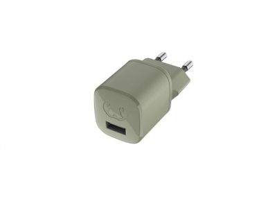 USB Mini Charger 12W Dried Green