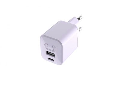 USB + USB-C Mini Charger 30W PD Dreamy Lilac