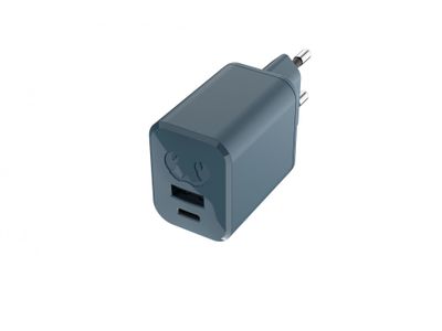 USB + USB-C Mini Charger 45W PD Dive Blue