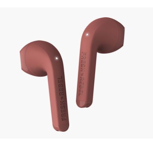 Twins Core True Wireless Earbuds Safari Red  Fresh 'n Rebel