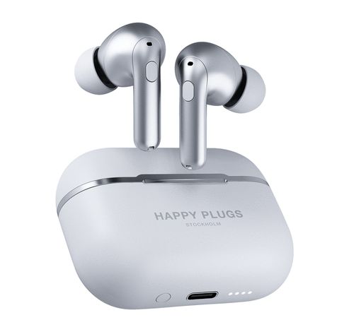 Happy Plugs in ear air1 zen silver  Happy Plugs