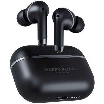 Happy Plugs in ear air1 anc black  Happy Plugs