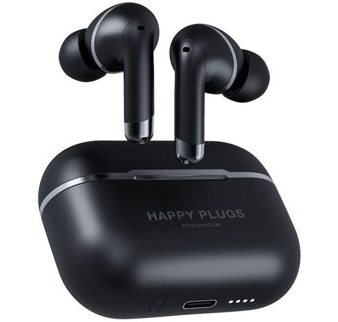 Happy Plugs in ear air1 anc black  Happy Plugs