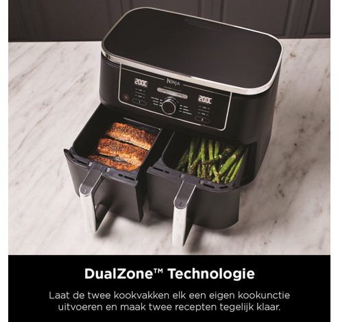 Foodi AF400EU  Dubbele airfryer XXL 9.5L  Ninja