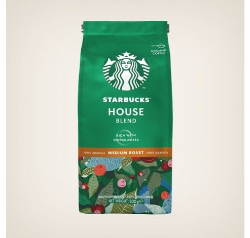 Starbucks Café Moulu House Blend 200gr  Nestle