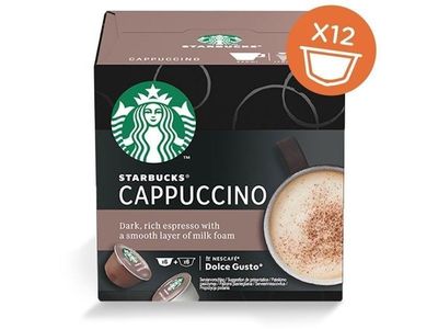 Dolce Gusto Starbucks 12 Capsules Cappuccino