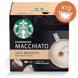 Nestle Dolce Gusto Starbucks 12 Capsules Latte Macchiato 