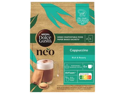 NEO Cappuccino 6 pads & 6 sachets