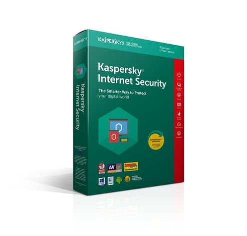 Internet Security 2018 NL/FR 3 gebruikers  Kaspersky Lab