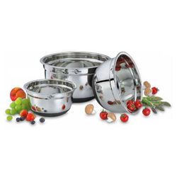 Kuchen profi KUCHENPROFI ANTI-SLIP MIXING BOWL SET 3ST 