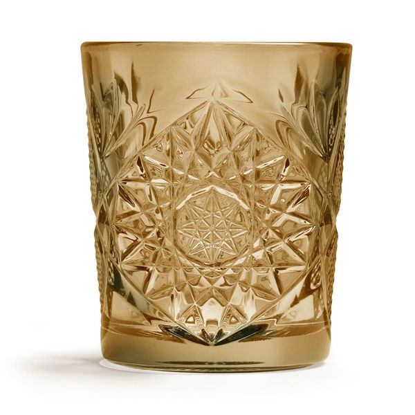 Libbey Hobstar Bekerglas oker 35cl