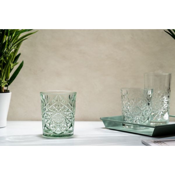 Libbey Hobstar Bekerglas Ebony Green 35,5cl