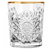 Hobstar Distressed Gold Whiskyglas 35cl - Set van 6 