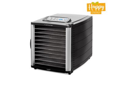 QDH710 Voedseldroger 10 platen inox met timer