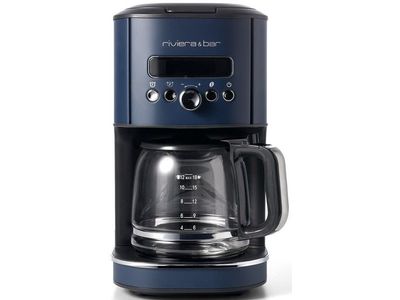 Drip Coffee Maker Grey Blue