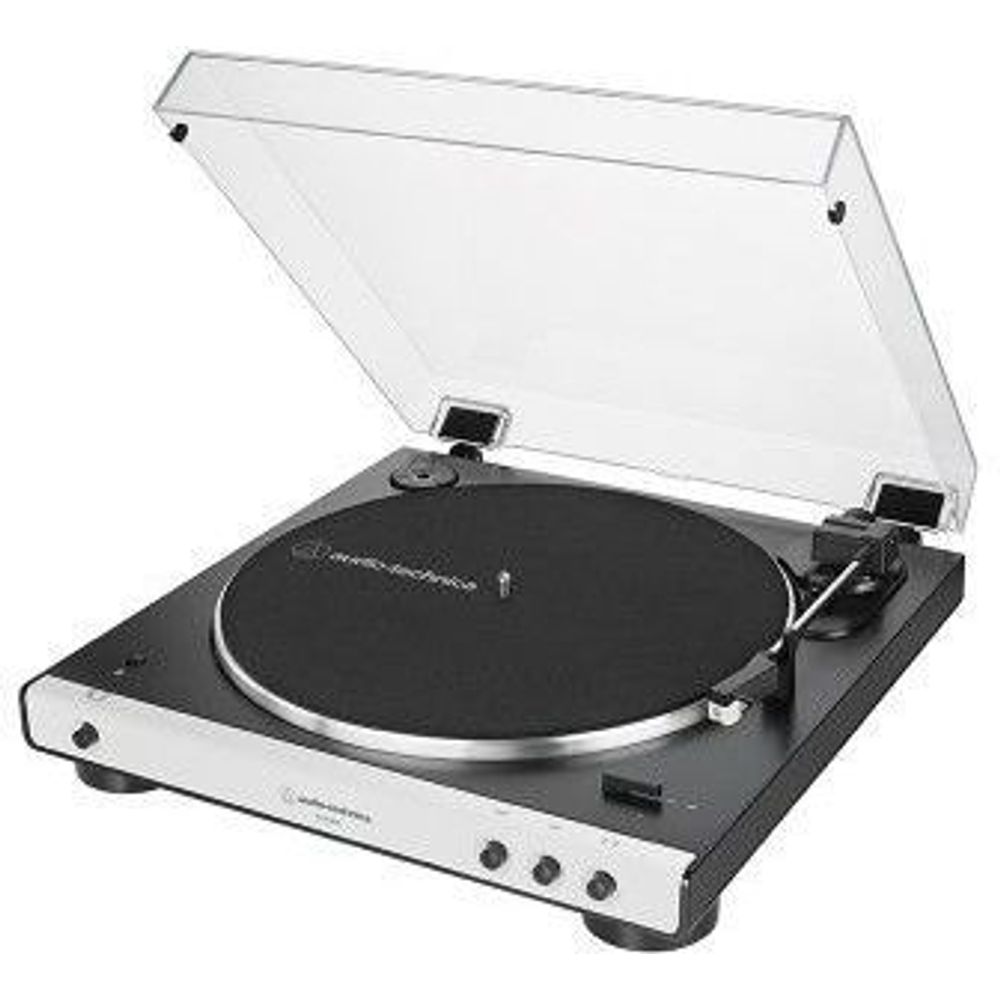 Audio-Technica Platenspeler AT-LP60XBTWH Volautomatische draadloze snaaraangedreven stereo platenspeler