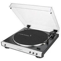 Audio-Technica AT-LP60XBTWH Volautomatische draadloze snaaraangedreven stereo platenspeler 