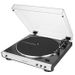 Audio-Technica AT-LP60XBTWH Volautomatische draadloze snaaraangedreven stereo platenspeler