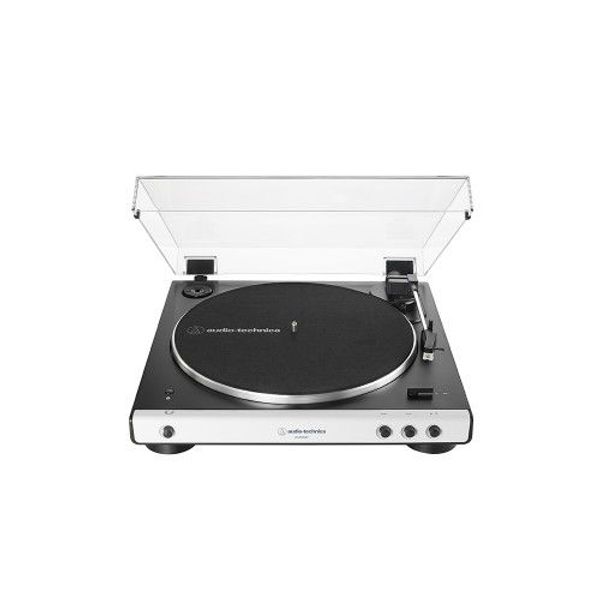 Audio-Technica AT-LP60XBTWH Volautomatische draadloze snaaraangedreven stereo platenspeler