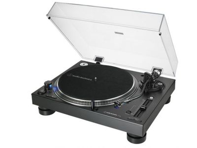 AT-LP140XPBK Professionele handmatige draaitafel met directe aandrijving