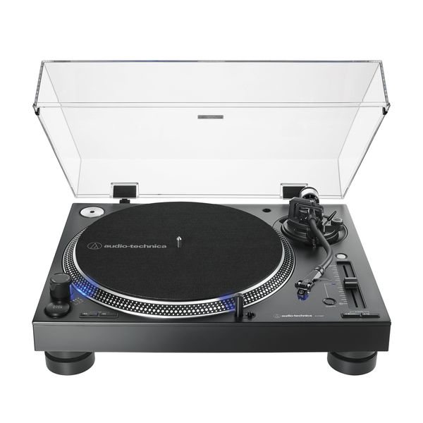 Audio-Technica AT-LP140XPBK Professionele handmatige draaitafel met directe aandrijving