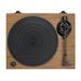 Audio-Technica AT-LPW40WN Handmatige platenspeler met houten voetplaat en riemaandrijving