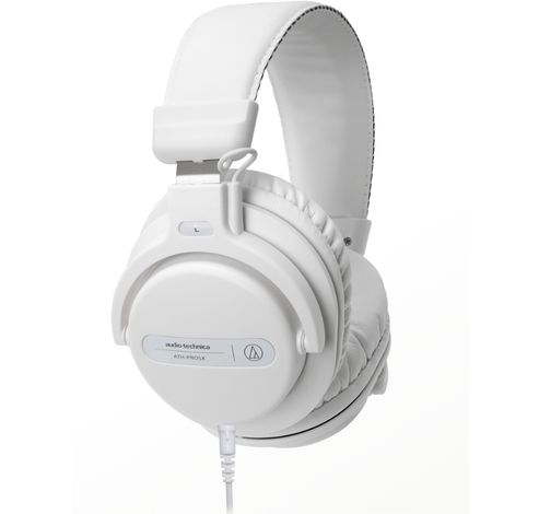 Professional Over-Ear DJ Monitor Headphones ATH-PRO5X White  Audio-Technica