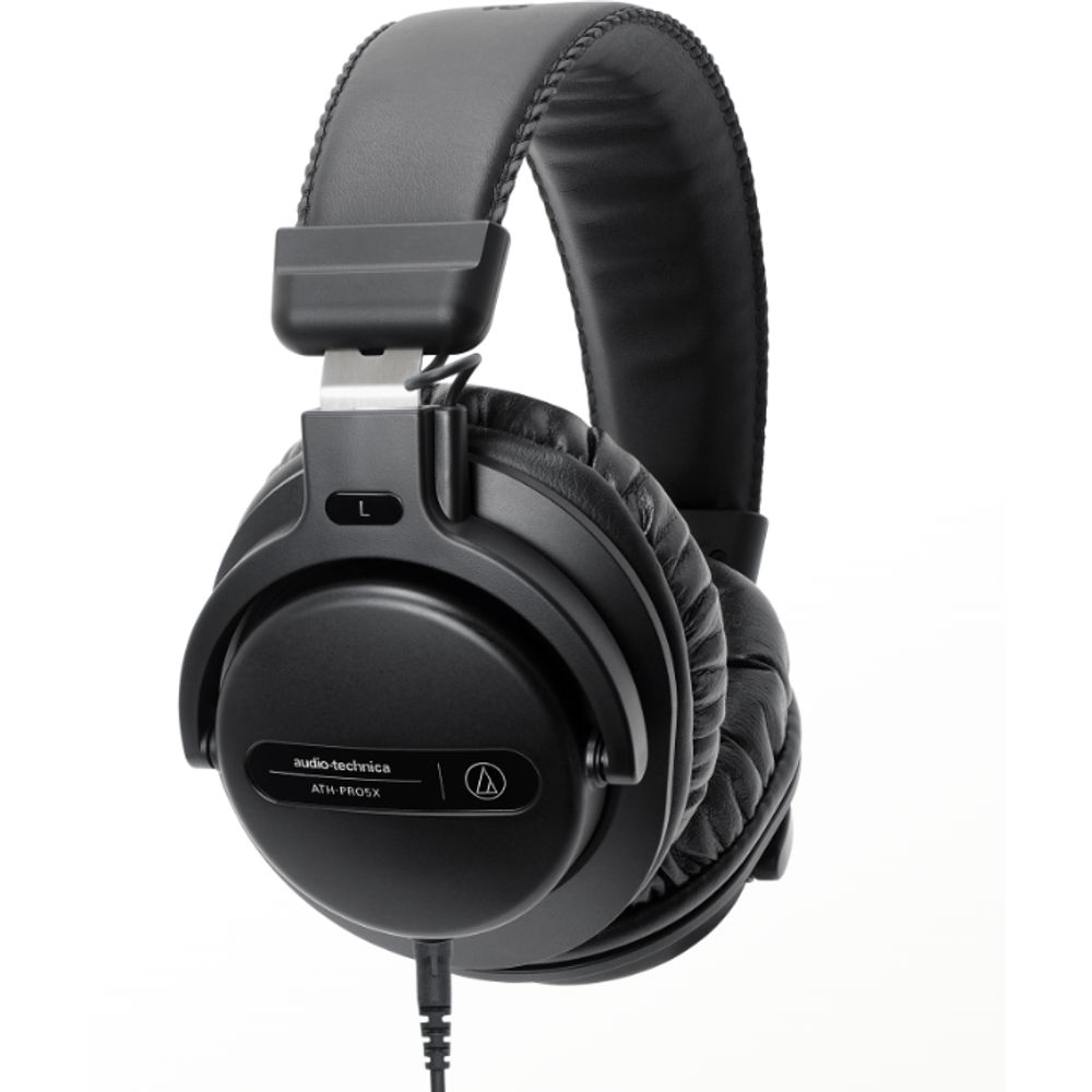 Audio-Technica Hoofdtelefoon - oortjes Professional Over-Ear DJ Monitor Headphones ATH-PRO5X Black