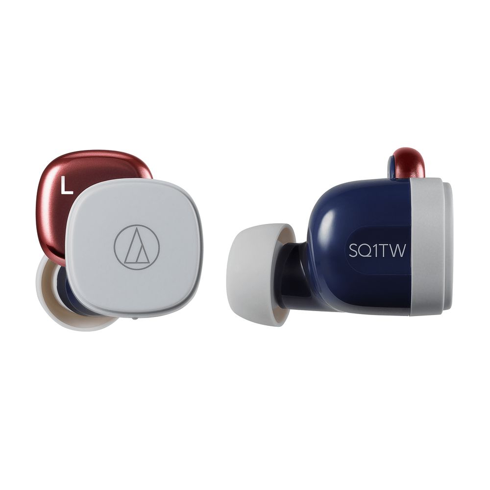 Audio-Technica Hoofdtelefoon - oortjes Wireless Earbuds Popcorn ATH-SQ1TW