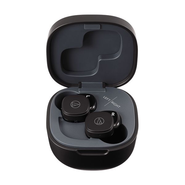 Audio-Technica Wireless Earbuds Licorice  ATH-SQ1TWBK