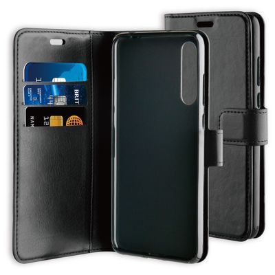 Huawei P20 Pro Gel Wallet Case Zwart 