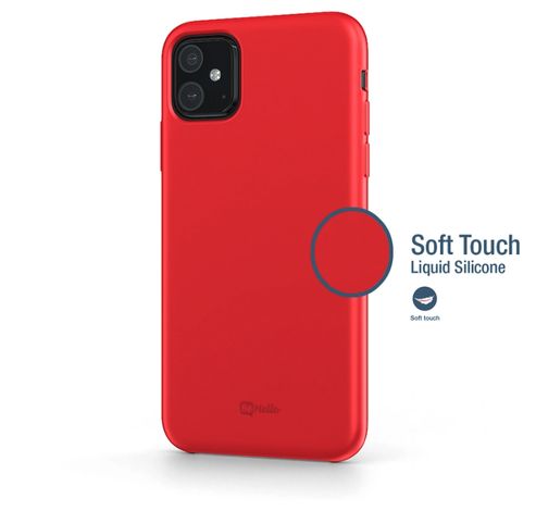 Liquid silicone Case iPhone 11 PRO red  BeHello