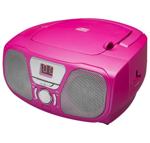 Draagb. Radio/CD-player Roze CD46RSSTICK  Bigben